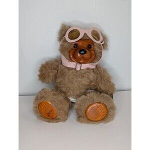 Raikes Bear " Amelia" Pink Lens Aviator Bear With Tags